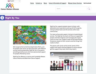 cancer care matters website link