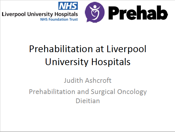 Prehabilitation at Liverpool NHS FT