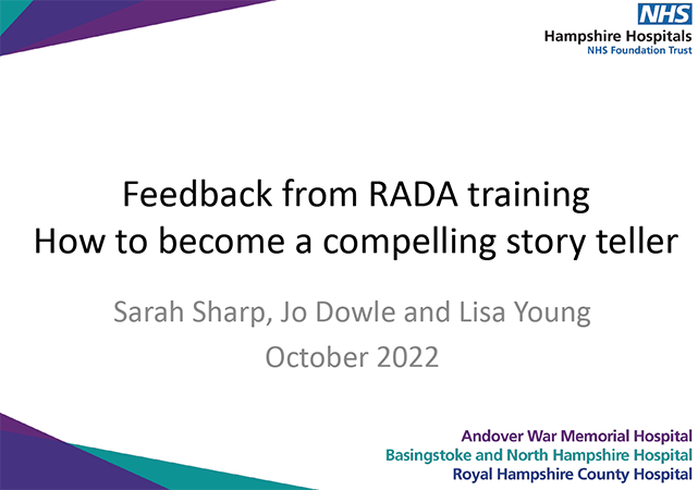 RADA feedback for WCA Oct 22