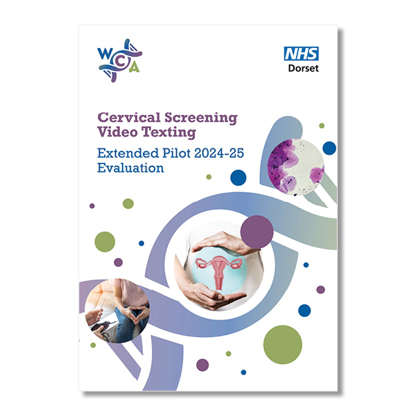 Cervical Screening Video Texting Evaluation front cover graphic