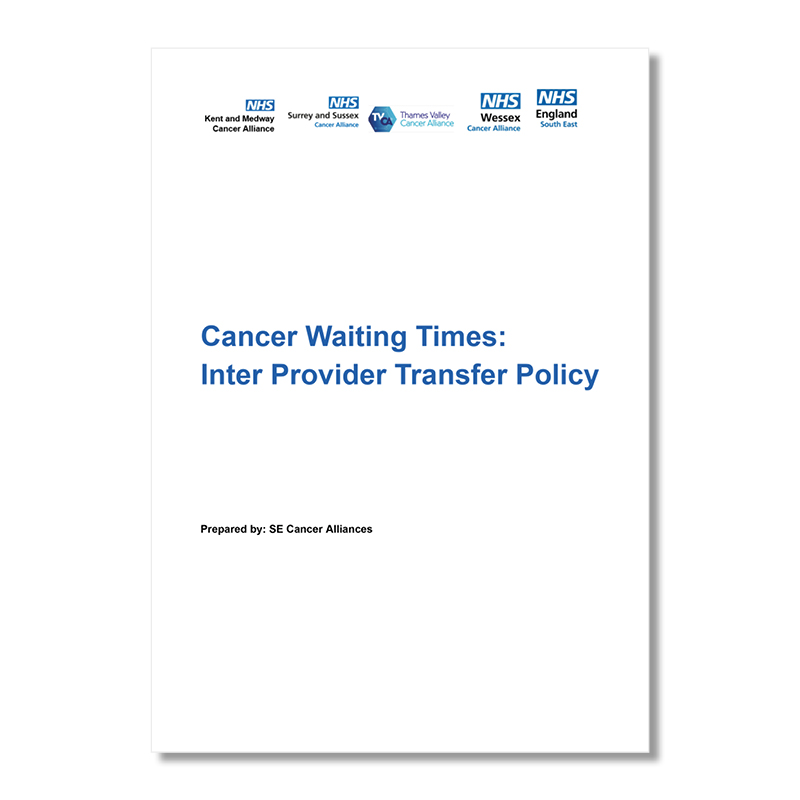 Cancer Waiting Times front cover of report
